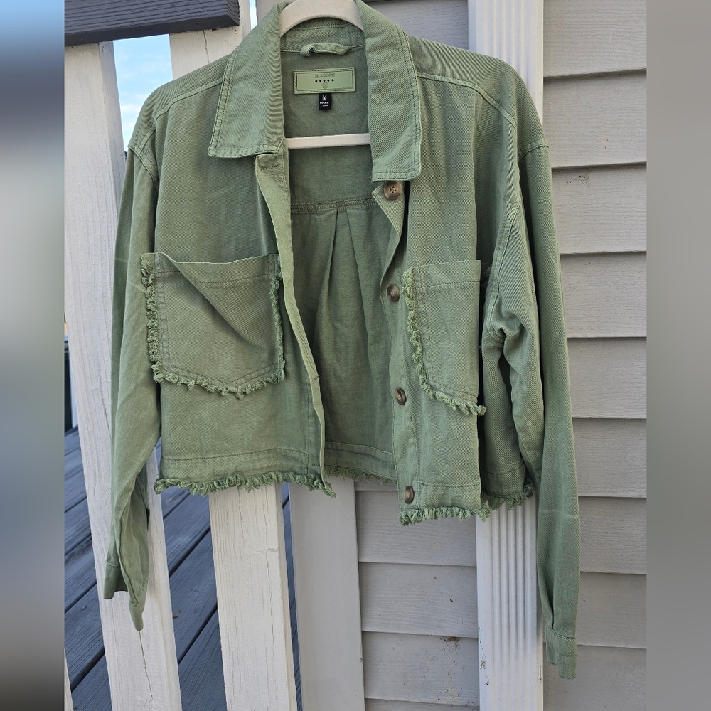 Blanknyc Cropped Lightweight Jacket - image 2